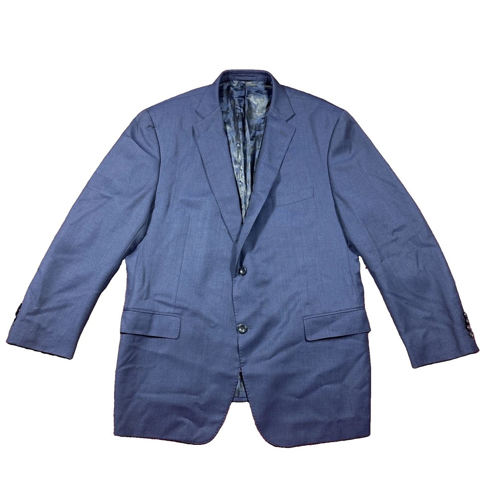 Dormeuil Amadeus Stretch Performance Blazer Jacket Wool Men's Camo Lined